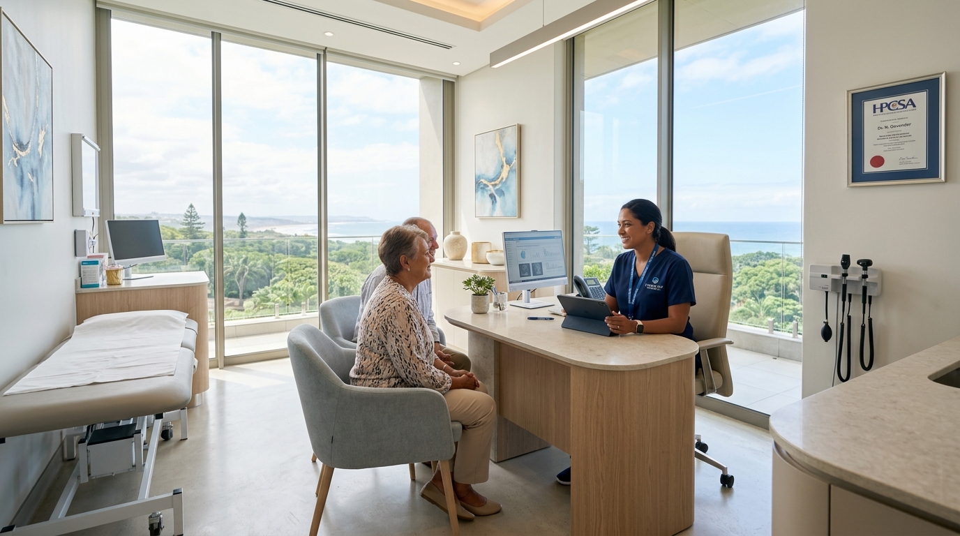 UPPS Wellness modern clinical suite in Durban