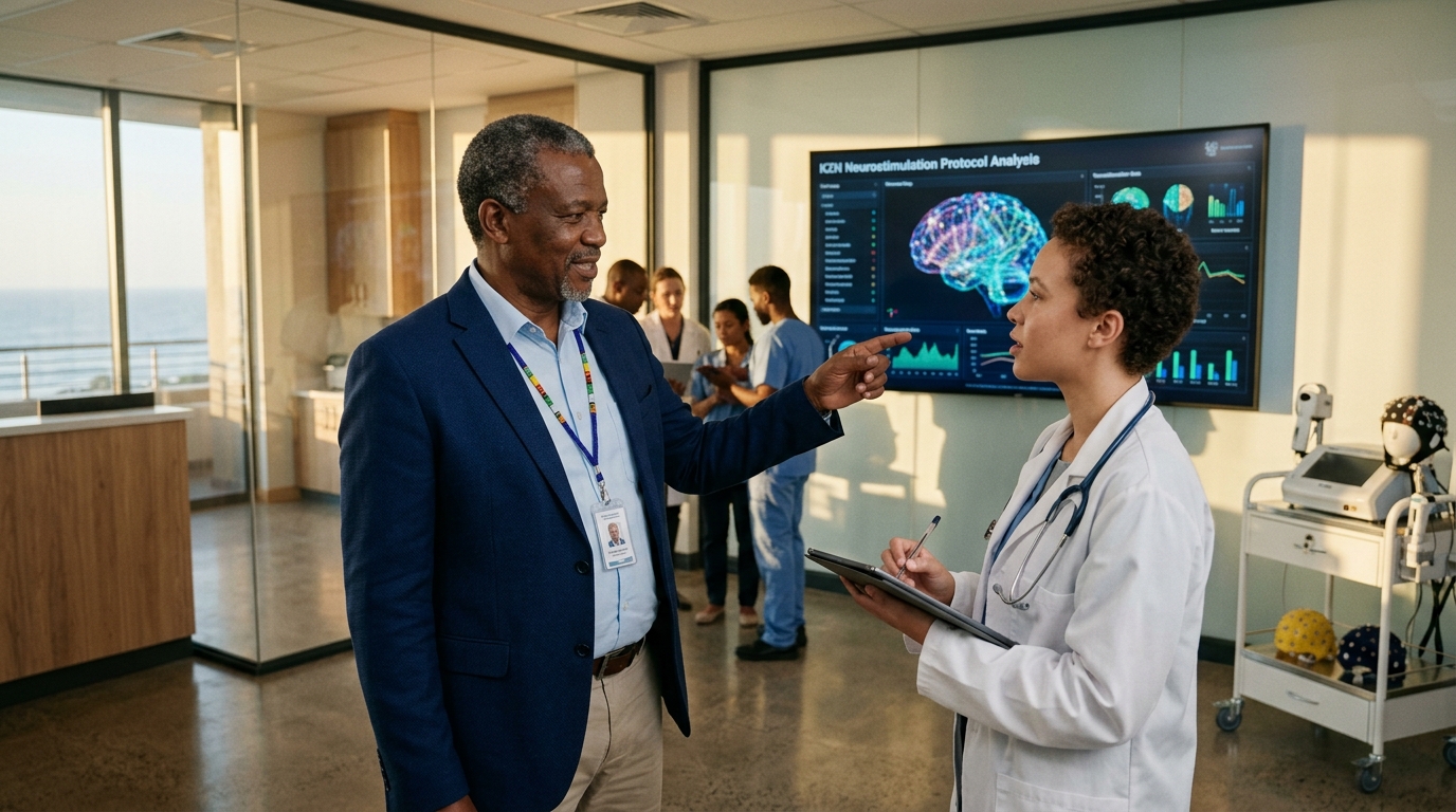 Dr. Pillay and Clinical Neurostimulation Team