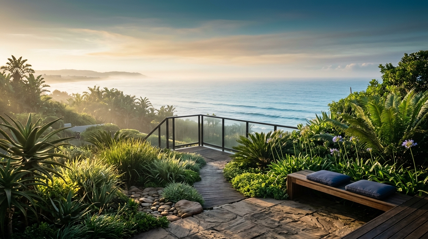 Tranquil Berea Garden Background